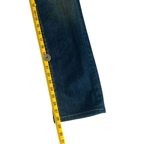 True Religion Women's Y2K Embellished Gold Label Low Rise Jeans Medium Wash 27 - Picture 9 of 9